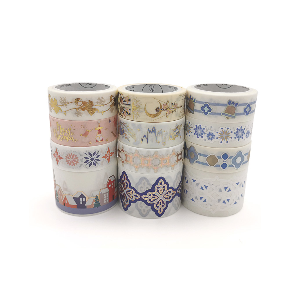 Factory Direct Sale 10m Waterproof Washi Tape For Wrapping Gifts