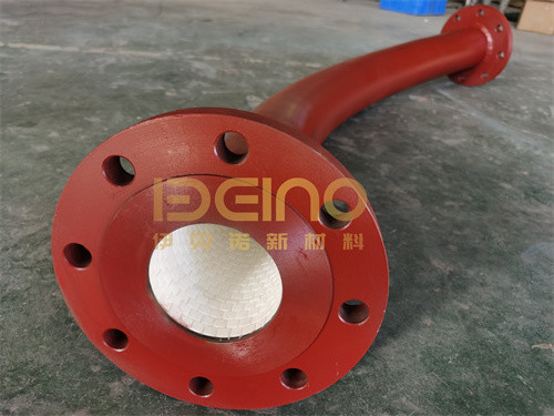 Lithium Battery Ceramic Sleeve Lined Pipe Anti Wear Ceramic Lined Pipe Fittings