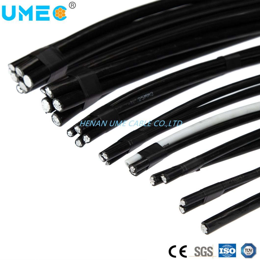 Drop Cable Aerial Bundled Cable Twisted Aluminum Conductor ABC Cable Triplex Service Drop Cable