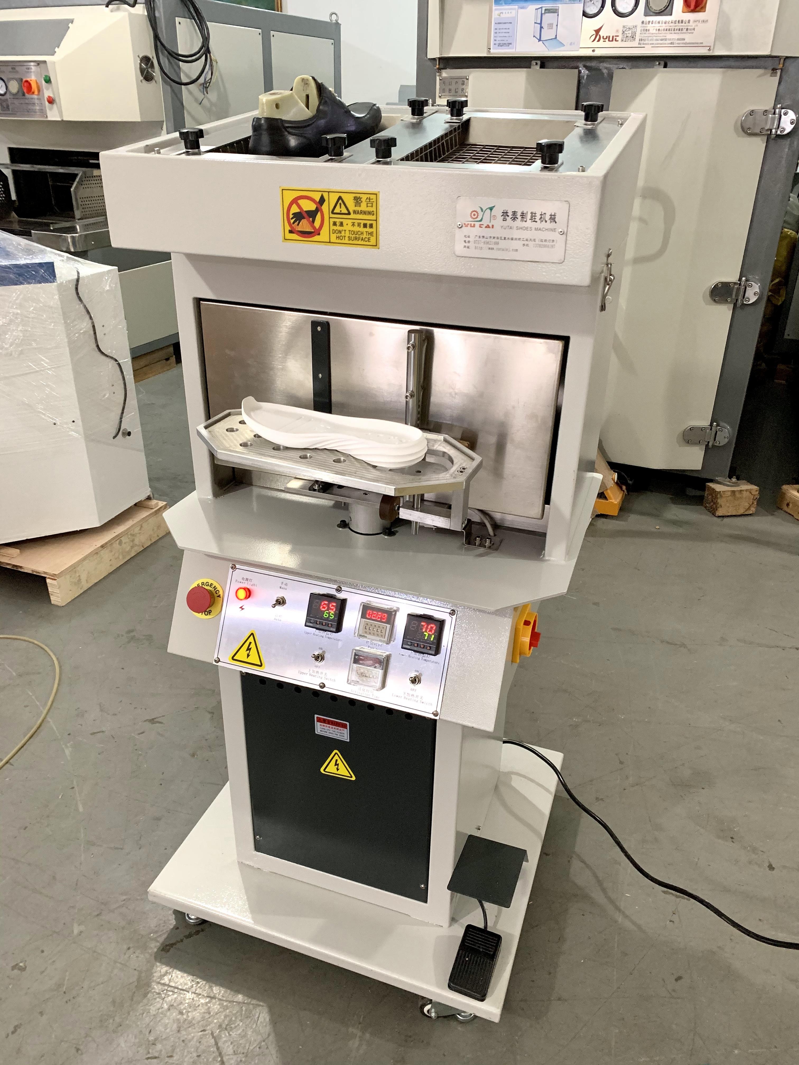 Automatic Rotary Infrared Glue Activator Machine 220V Shoe Manufacturing Machines