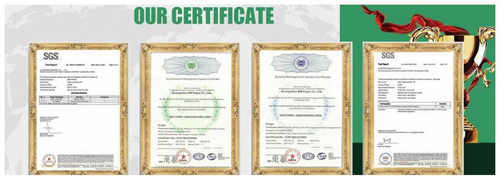 Recycled White Surface Coated Duplex Board Grey back Paperboard 250gsm 300gsm