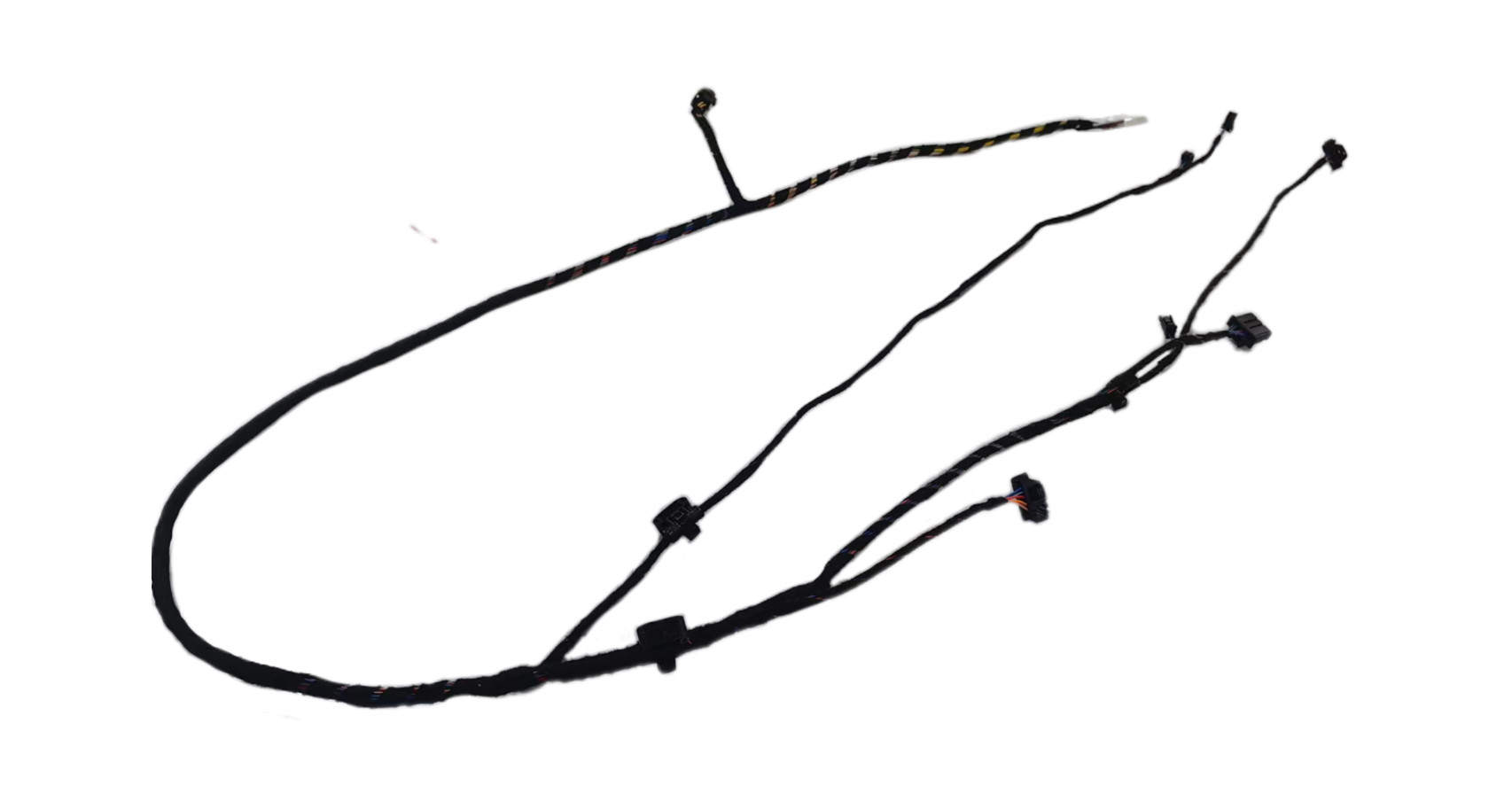 Black AC Wiring Harness Corrosion Resistant 32V Automotive Wire Harness Manufacturer