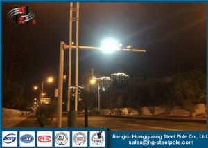 China Security Monitoring CCTV Camera Pole Galvanized Steel Camera Mount Pole on sale