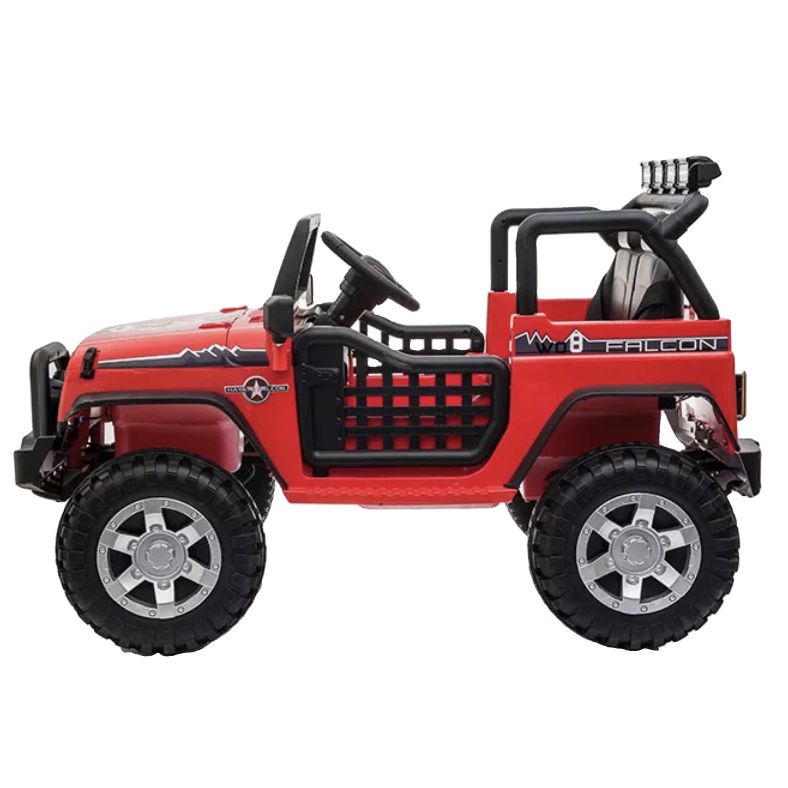Gender-Neutral Electric Ride On Car for Kids Four-Wheel Drive and Remote Control