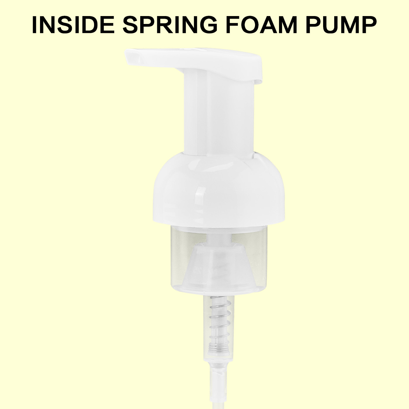 Smooth Bubble Plastic Foam Pump For Skin Care With Left Right Lock, Cheaper