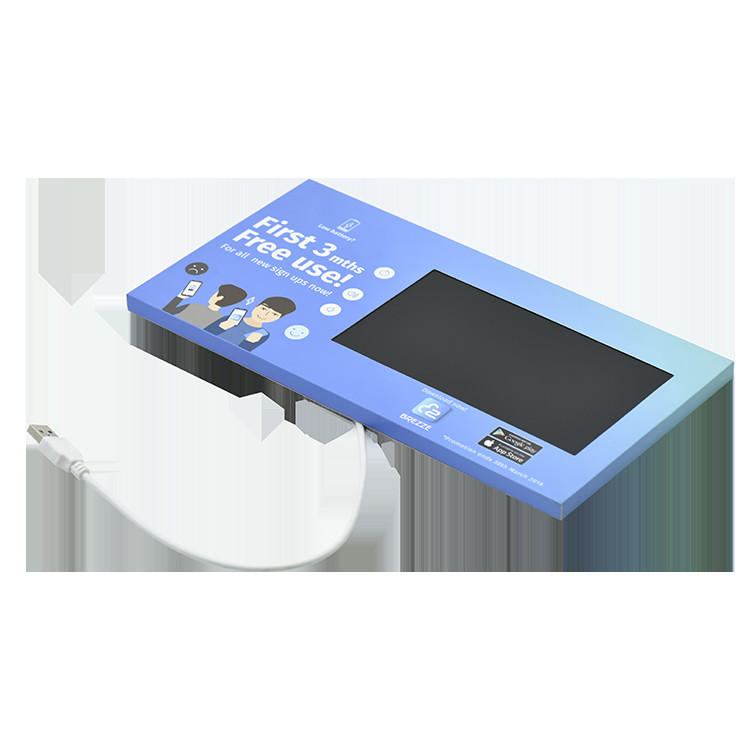 POP 10.1 inch mini lcd monitor, IR sensor video player, video shelf talker digital display