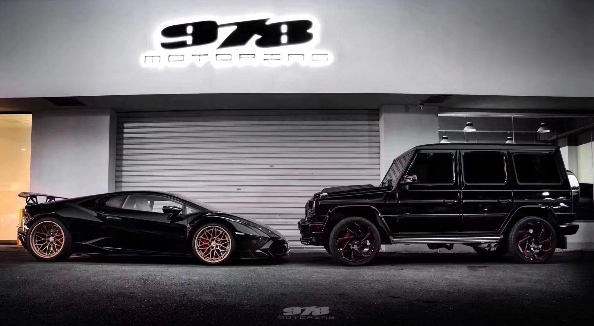 For Lamborghini LP580 LP610 Carbon Fiber Widebody Kit LP580 LP610 Upgraded PD-style Front and Rear Bumper Spoiler Widebody