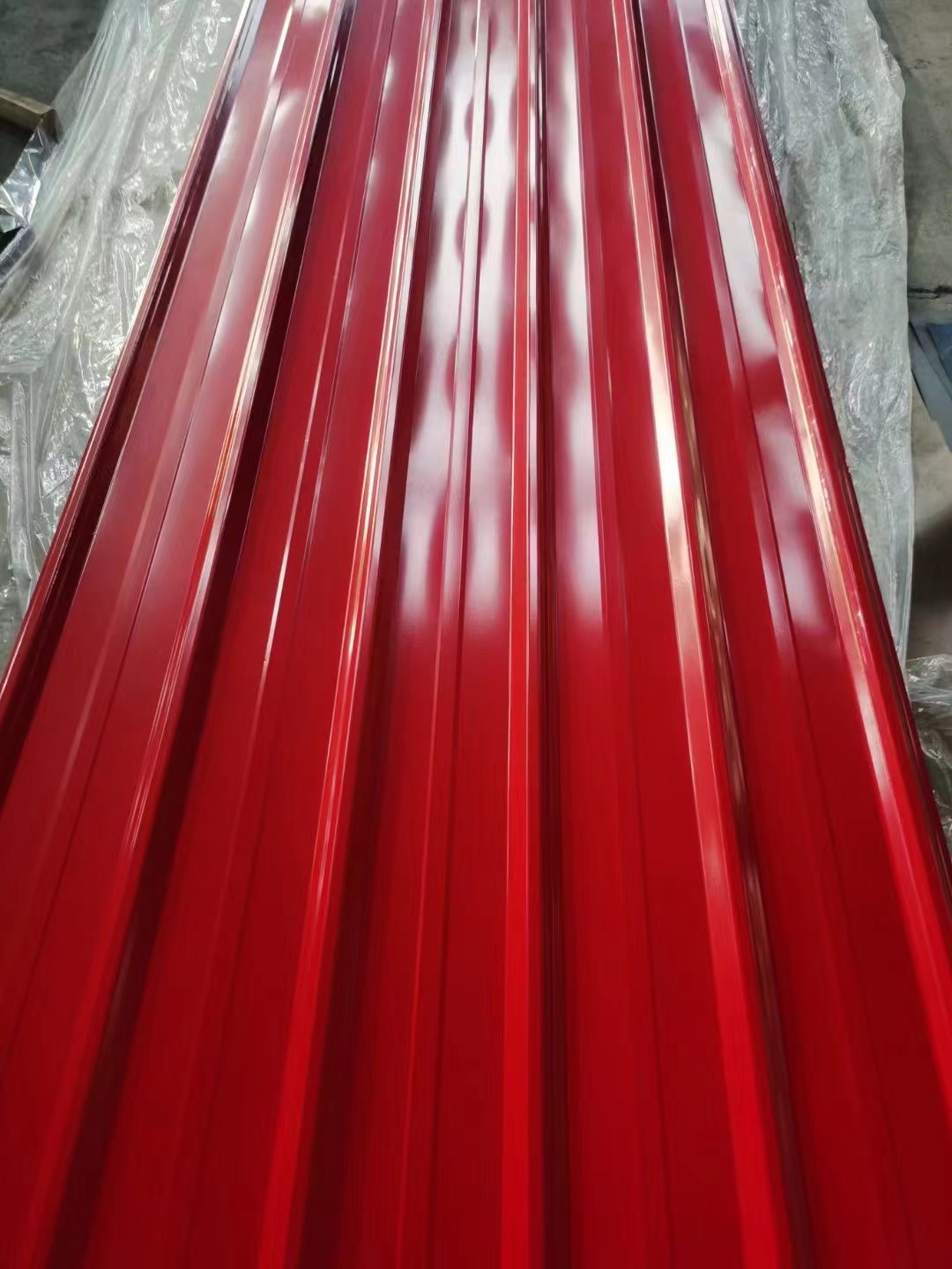 1800-2000mm Length Corrugated Roofing Sheet with RoHS Certification and Competitive