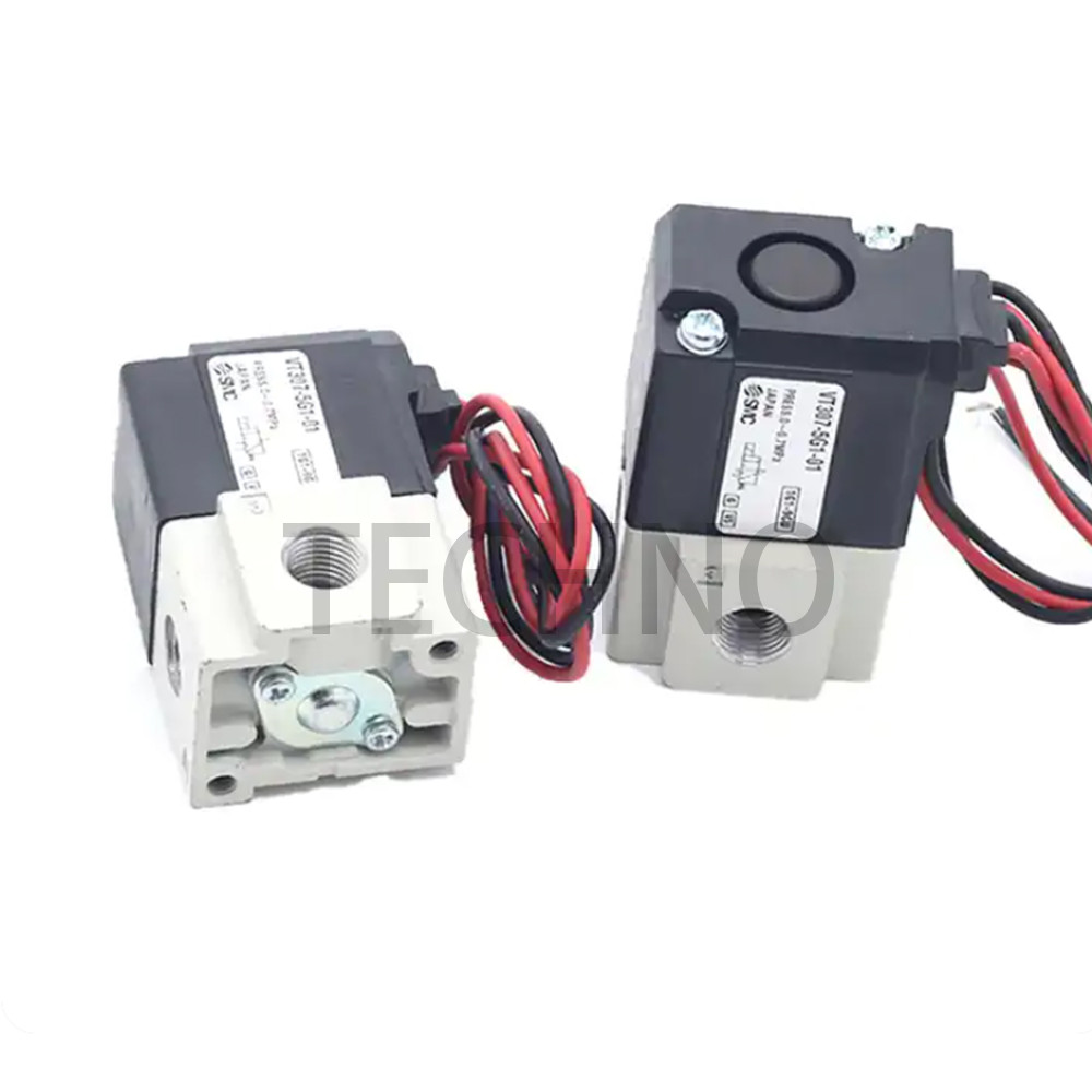 SMC VT307-6G1-01 Electromagnetic Hydraulic Valve SS316 Fluid Air Dustproof