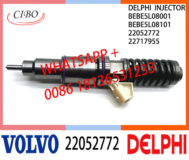 Fuel engine Diesel Injector 22052772 BEBE5L08001 BEBE5L08101 22717955 E3.5 for VOL MD16 EURO 6