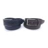 Buy cheap Handmade Genuine 100% Cow Leather Dress Belts For Men Brushed Gunmetal Metal from wholesalers