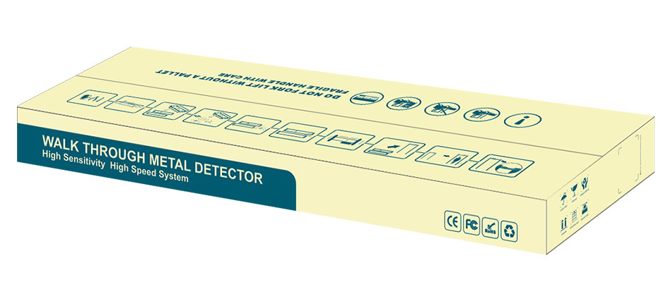 PC Connect Walk Through Scanner Intelligent Partition 400 Sensitivity Each Detection Zone