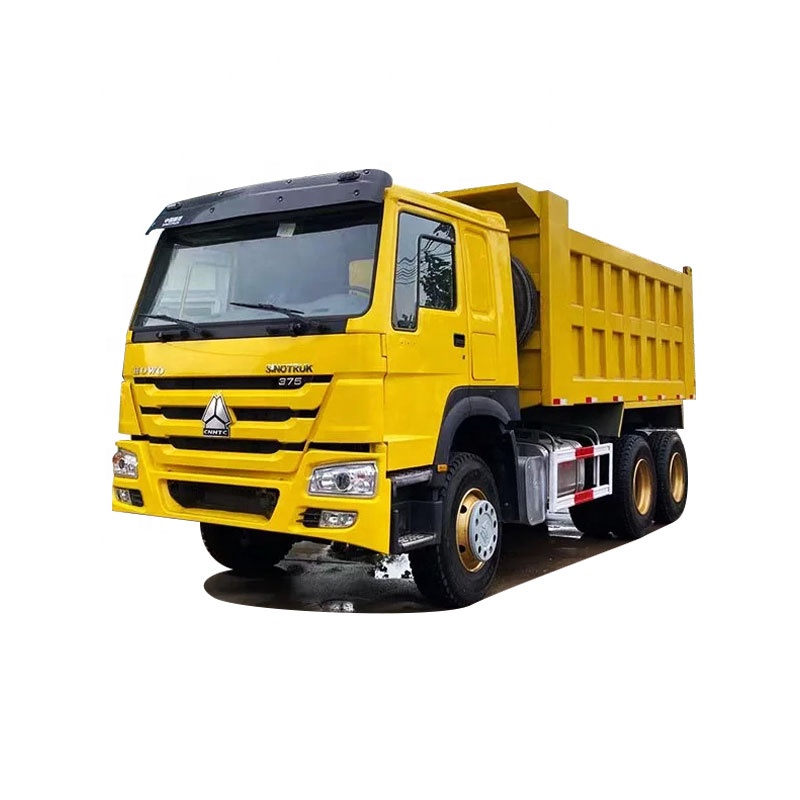 Used HOWO 8*4 Heavy-duty Dump Truck Tipper Truck Dumper 12.00R20 18PR in LHD SINO