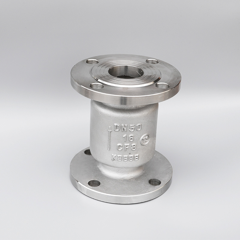 304/316 Stainless Steel Flanged Check Valve Vertical Check Valve Pipeline Anti-Backflow Valve