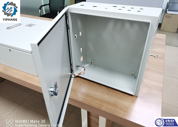 Ral7035 Rod Control Lock Sheet Metal Enclosures Heavy Duty Cabinet 2.0mm Custom