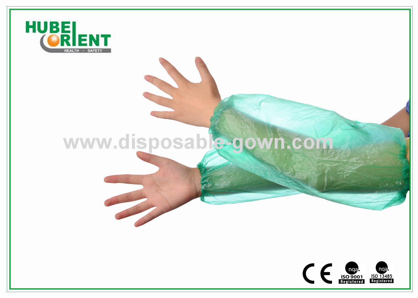 Free Size Disposable PE Oversleeves For Protecting Arm