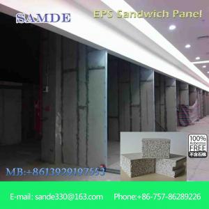 Buy cheap Waterproof wall panels for bathrooms composite panel eps panels manufaturer 2440*610*75mm product