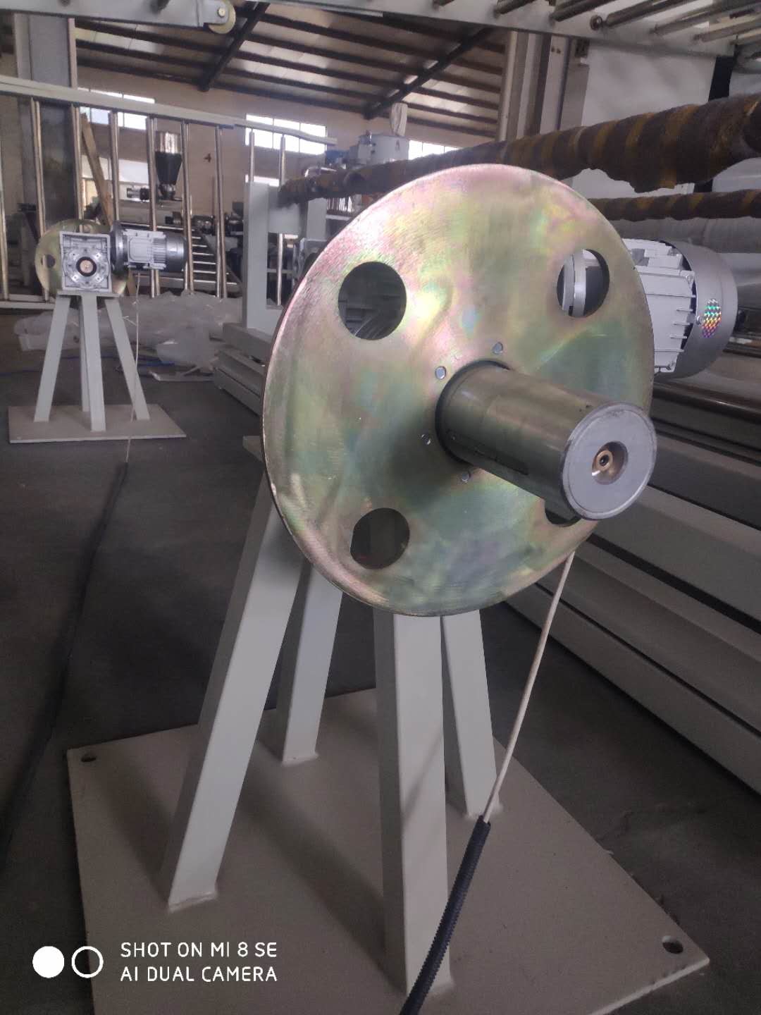 CE Certification Plastic Plate Extrusion Line HDPE Wide Waterproof Sheet Extrusion
