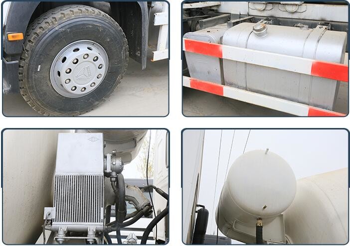 371HP 6x4 10 Wheeler Howo A7 Mixer Truck