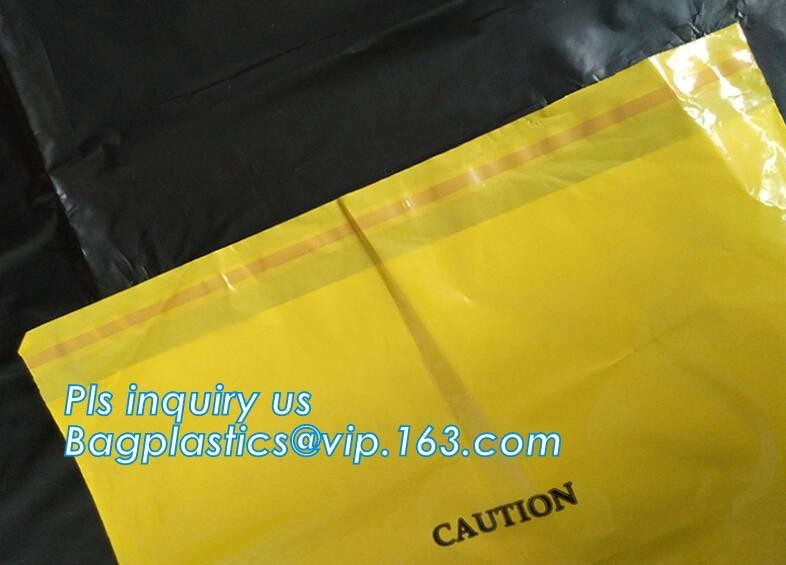 Medical Biohazard Bag/self sealed biohazard waste bag, Medical Disposable Plastic Bags/Self Sealing Sterilization Bag/ Z