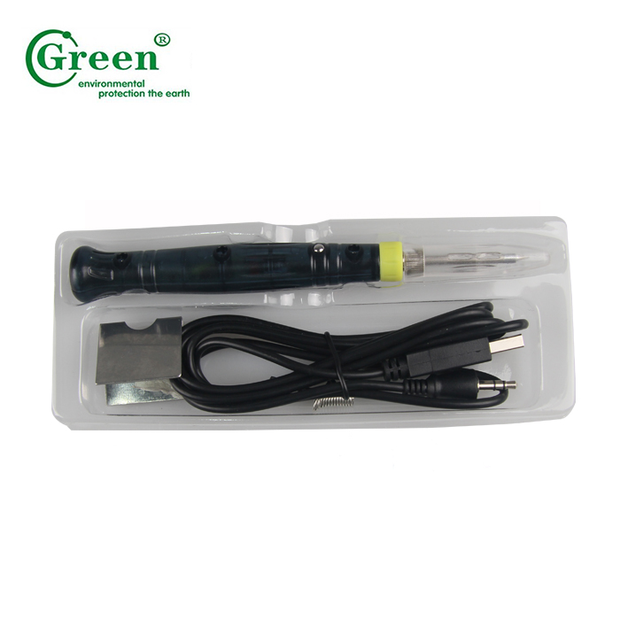 Mini USB Electric Soldering Iron 5V / 8W 200-400 ℃ Adjustable Soldering Iron Tool