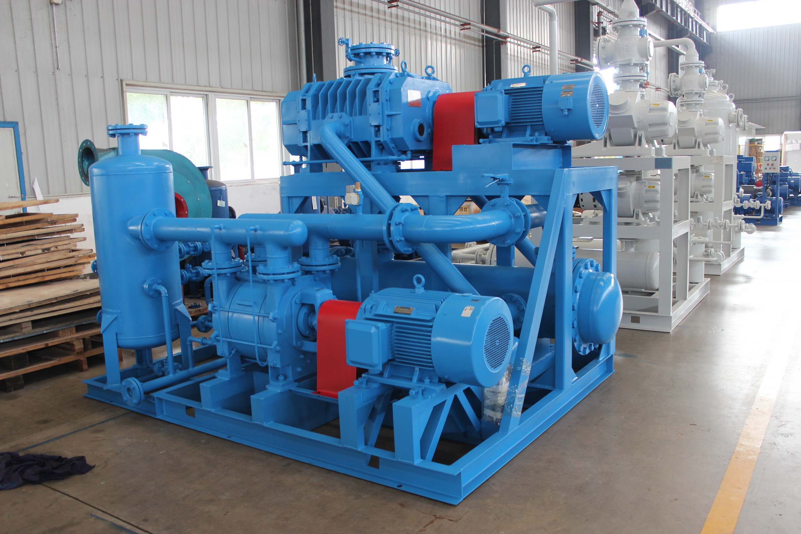 Stable Stainless Steel Vacuum Pump Set High Suction Pressure 1200L/S
