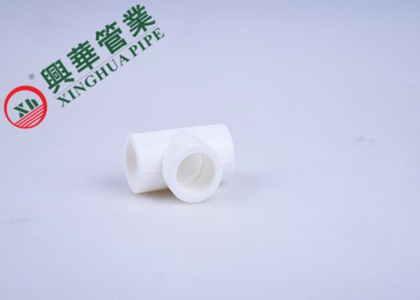 Quality Flexible PPR Equal Tee Low Flow Resistant For Ppr Water Pipe System for sale