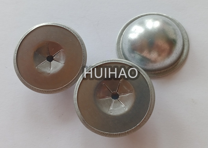 7/8 Inch Galvanized Steel Insulation Dome Cap For Fixing Insulation Pins