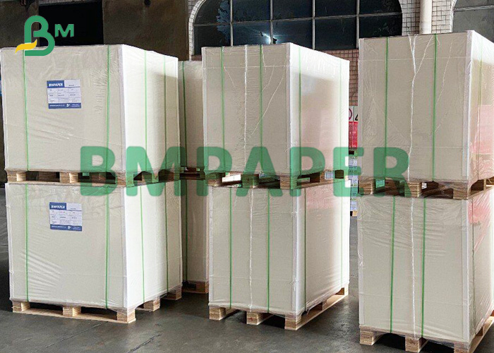 Foldability One Side Coated White Board Be Used For Cosmetics Boxes