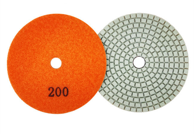 100 Grit 7 Step Dry Diamond Polishing Pads 4" 100mm