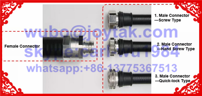 4.3-10 male connector to DIN 7/16 male connector Jiangsu manufacturer coaxial adapter VSWR ＜1.15 50ohm