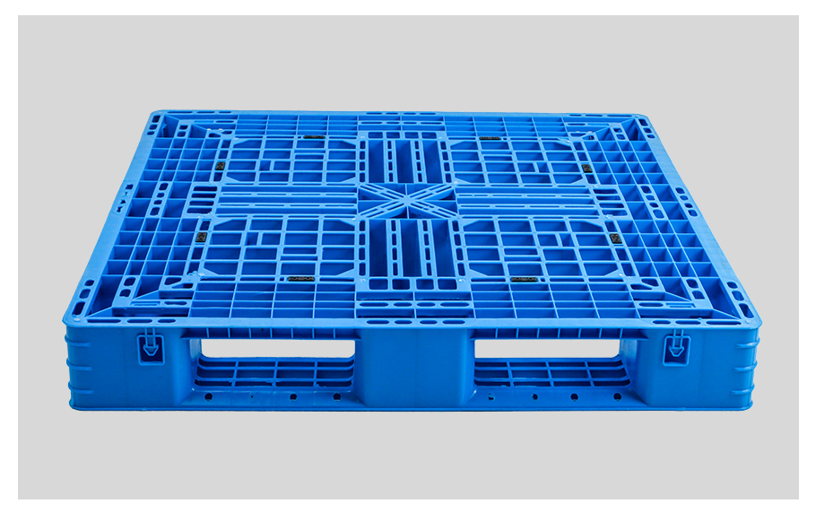 heavy duty large stackable double sides HDPE plastic pallet for sale
