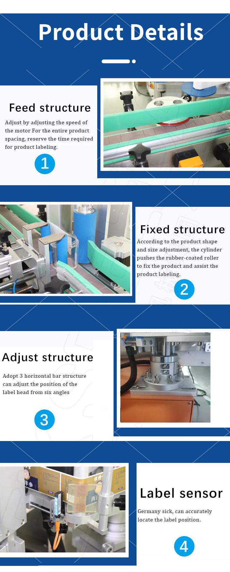 Generation Automatic Labeling Machine For Wine Bottle Cosmetic Bottle Jar Can Bottle