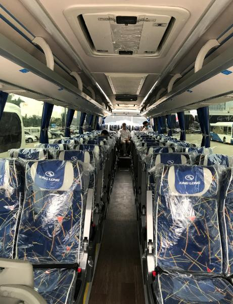 Brand New Bus Kinglong Xmq6112ay 2buses 49+1+1seats Yuchai Engine 6L280 Fast 6 Speed Gearbox