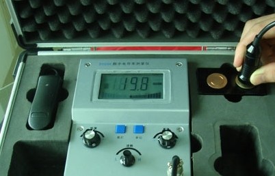 2 units of measurement ,Digital eddy current conductivity meter,Microcontroller data processing