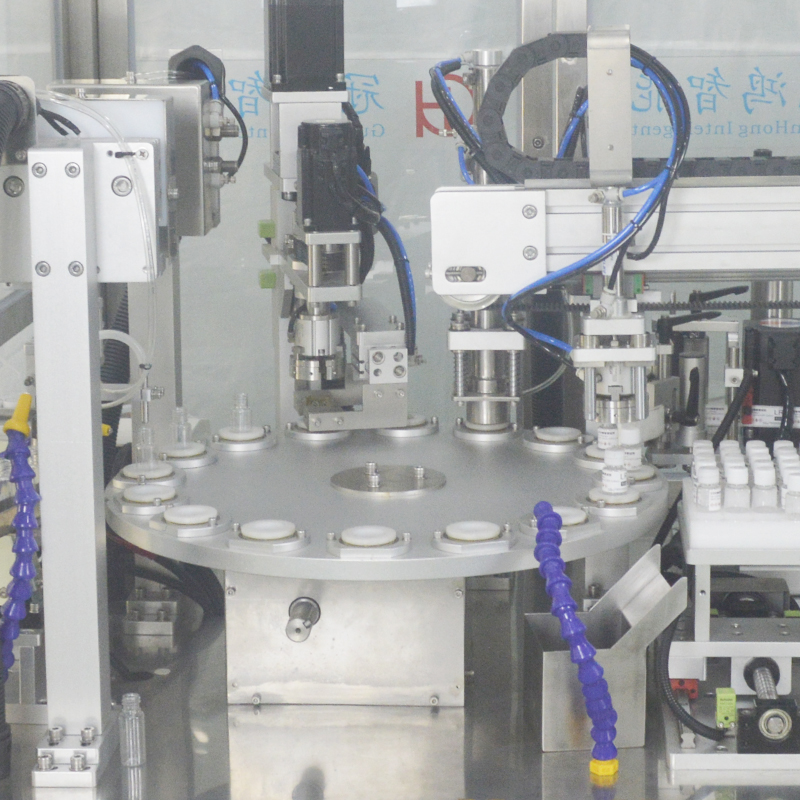 1 Head Capping Small Scale Filling Packing Line Machine for Multifunctional Test Tube