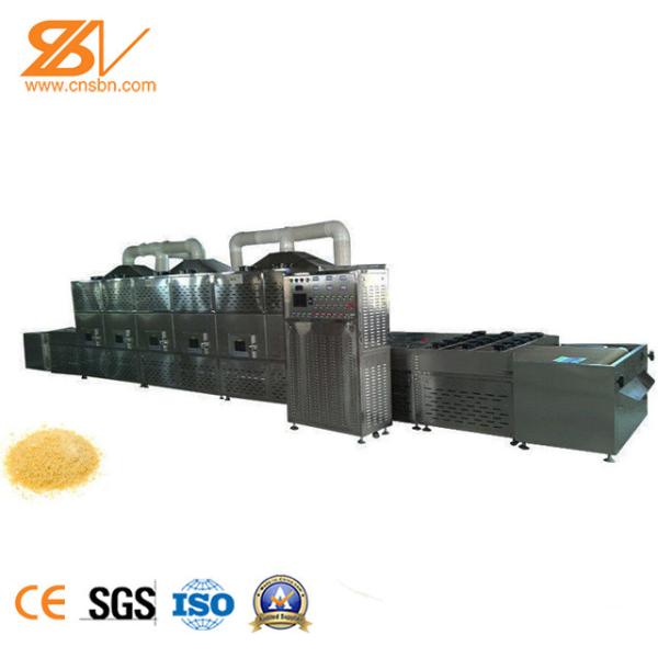 10kw Industrial Continuous Microwave Oven / Industrial Microwave Vacuum Dryer