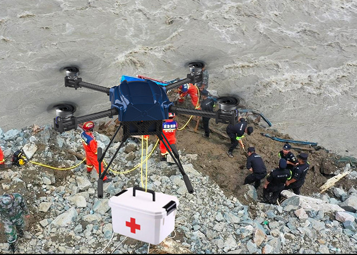 Thermal Camera Drone 1KG payload 4k camera and gps long range M100 Drone Delivery