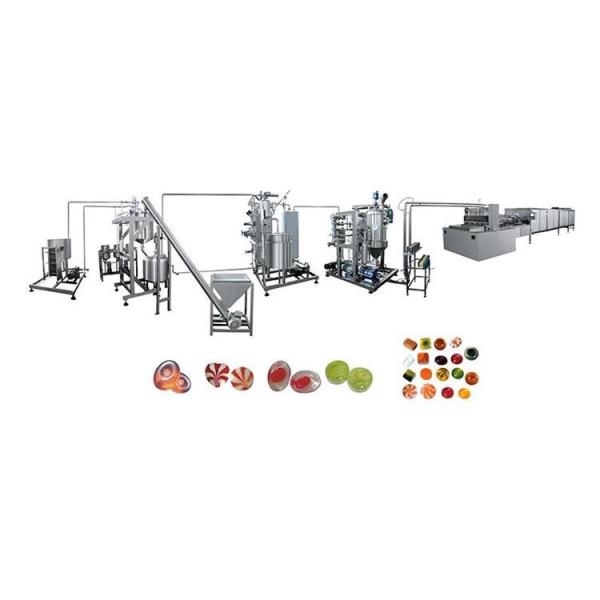 Large Scale Automatic Food Processing Machine Gummy Toffee Candy Production Line
