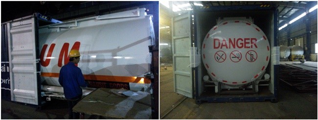 Stainless Steel Diesel Fuel Tank Trailer