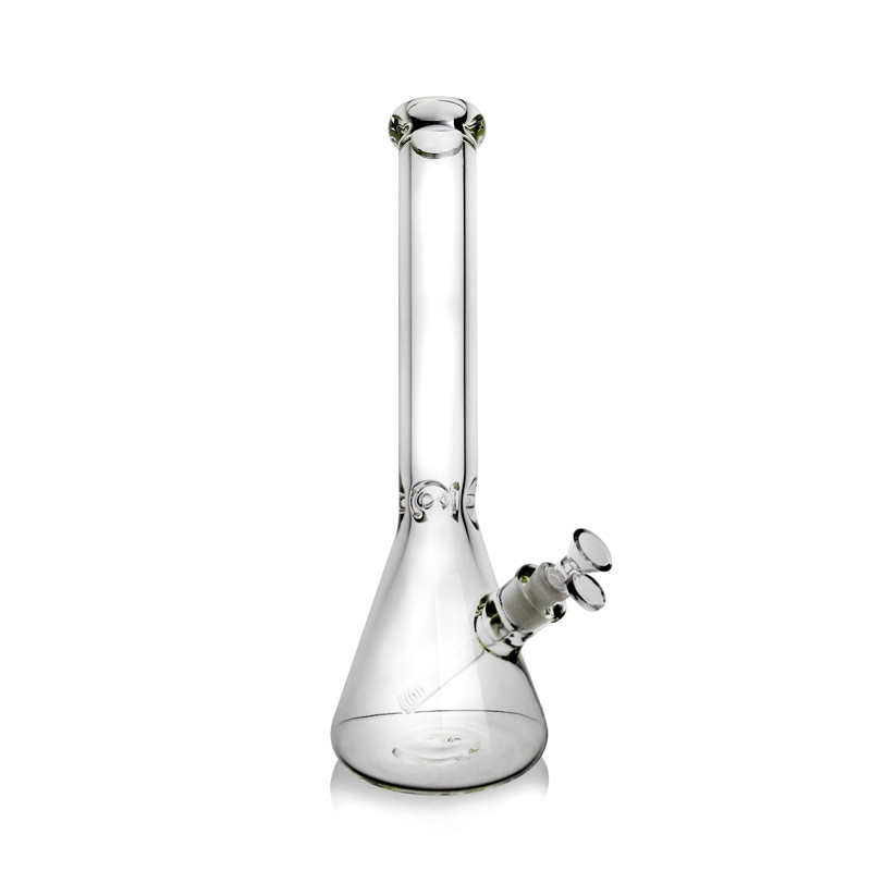 9mm Thick Glass Water Bongs For Adult 16 Inch Height Oem/Odm Available