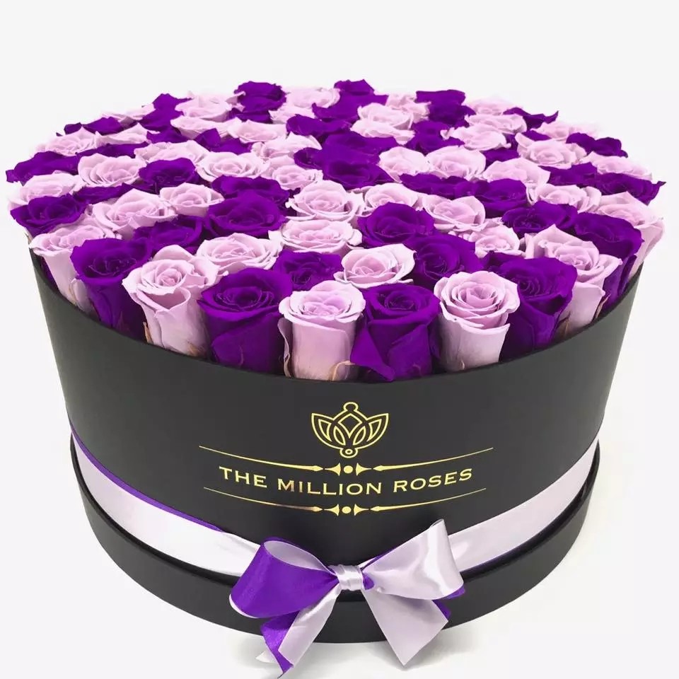 Luxury Flower Long Lasting 3 years Preserved Real Roses in box Valentines Day gift
