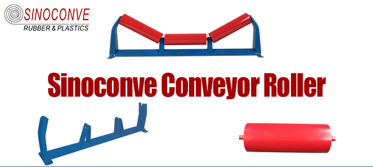 Video Technical Support Heavy Duty Conveyor Buffer Idler Roller for and Aging Resistance