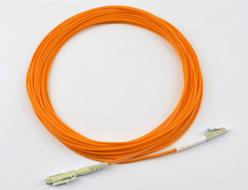 LX5 To LC Simplex Fiber Optical Patch Cord Singlemode OS2 9/125um LSZH Jacket