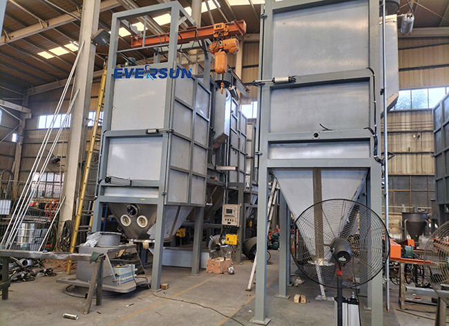 Fully Automated Carbon Steel Big Bag Discharge Station For Bulk Bag Unloaded