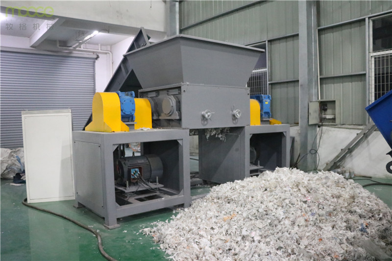Raffia Jumbo Industrial Plastic Shredder Machine For Recycling PE PP