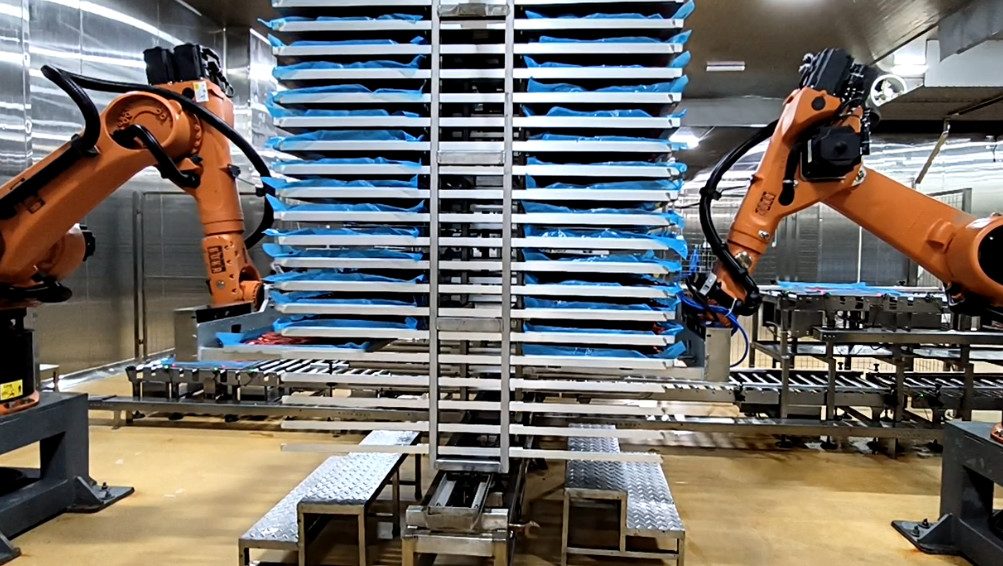 Industrial Robot Palletizing Workstation Provides A One-Stop Solution