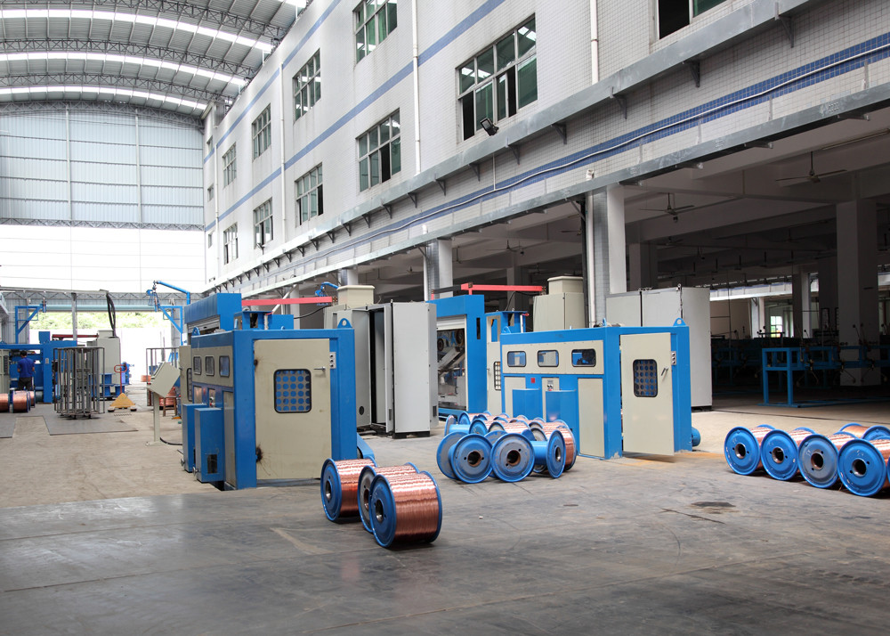 8mm Copper Rod Breakdown Machine For Copper Oven Cable Production Line