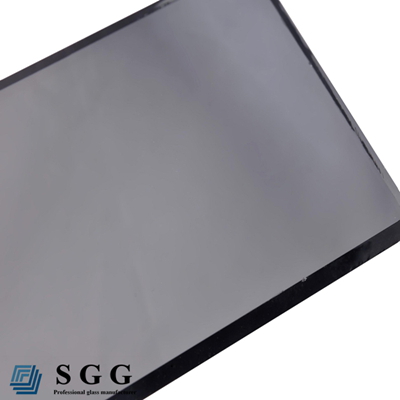 dark gray tinted float glass