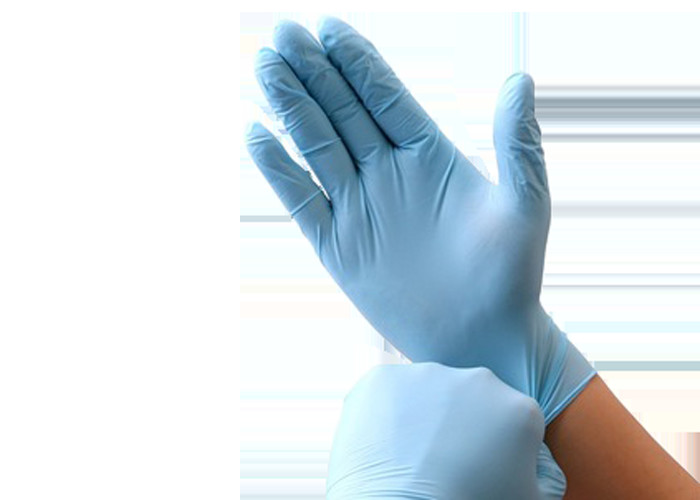 Family Disposable Nitrile Gloves M Protective Nitrile Gloves CE FDA Certificates